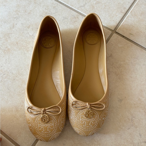 Tory burch chelsea leather ballet flats - Picture 4 of 5